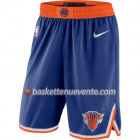 Homme Basket New York Knicks Shorts Bleu 2018-19 Nike Swingman